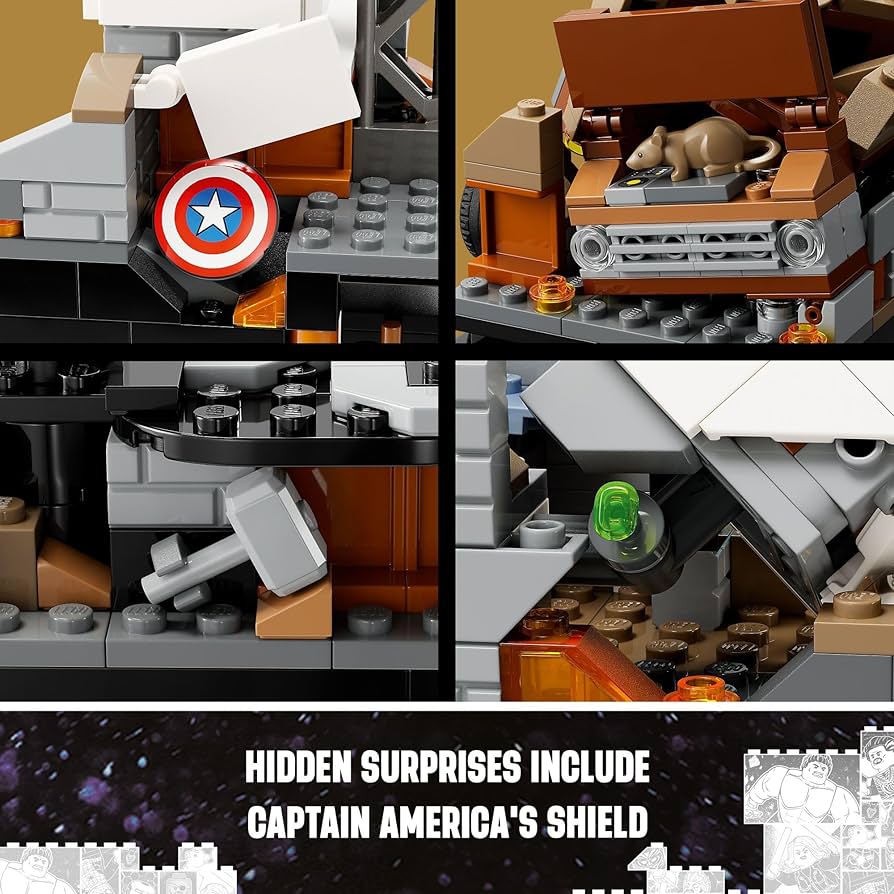 Amazon.co.jp: LEGO Marvel Endgame Final Battle 76266 Build